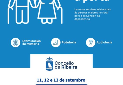 Coidadeos Porta a Porta chega a Ribeira os días 11,12 e 13 de setembro