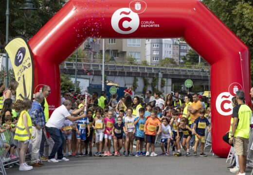 Máis de mil persoas participaron na Volta a Oza, do circuíto Coruña Corre