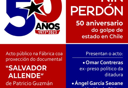 Proxección na Fábrica polos 50 anos do golpe de estado en Chile contra Allende