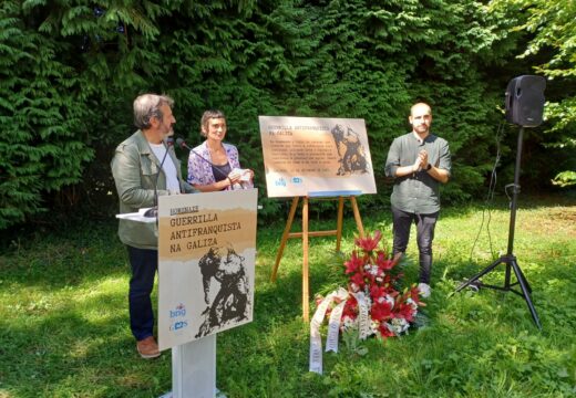 O BNG homenaxeou en Cabanas á Guerrilla Antifranquista e á súa Loxística