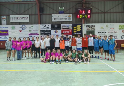 Gran participación no torneo “Basket na rúa 3×3” celebrado esta fin de semana no pavillón municipal de Pontecesures