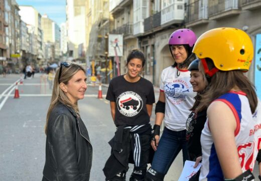 A Coruña celebra o día sen coches en San Andrés con deporte, música e obradoiros