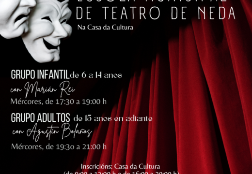 Inscricións abertas na Escola Municipal de Teatro