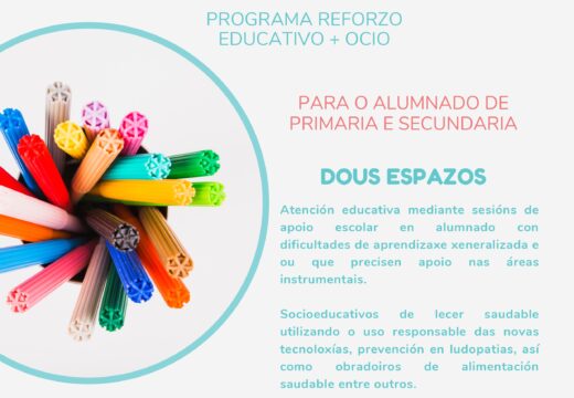 Neda inicia un programa de reforzo educativo e de lecer para alumando con especiais dificultades