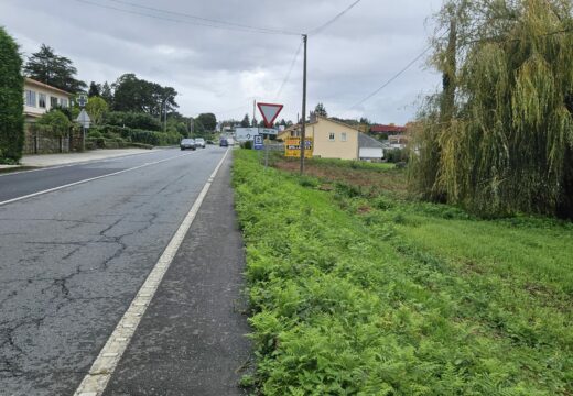 A creación dunha senda peonil na entrada principal do polígono e de beirarrúas en San Cidre executaranse a través dos orzamentos participativos