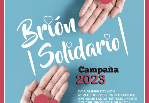 O Concello de Brión convoca a duodécima campaña de doazón de alimentos polo Nadal “Brión Solidario”