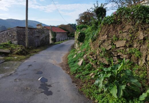 O Concello inicia as obras de pavimentación das rúas do núcleo de Dor