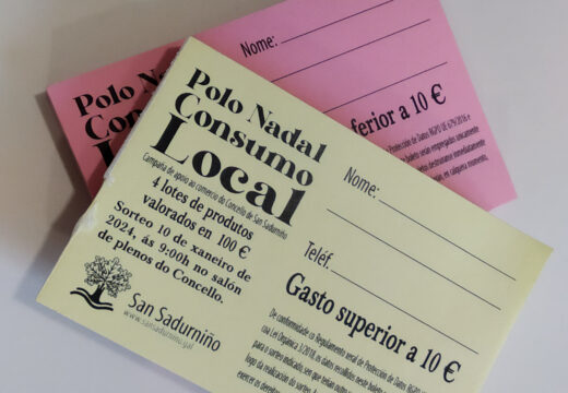 Volve “Polo Nadal, consumo local” para premiar as compras que se fagan en San Sadurniño durante estas festas