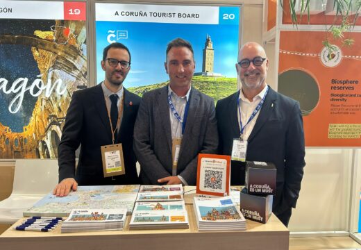 A Coruña promociónase estes días como destino internacional na World Travel Market de Londres