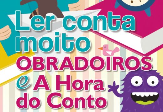 A hora do conto e obradoiros nas bibliotecas públicas municipais do 13 ao 17 de novembro