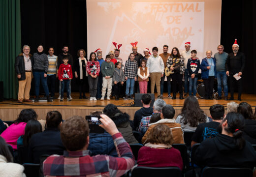 Concerto de Nadal da escola de música moderna de San Sadurniño