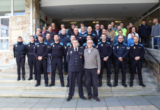 Pedro Cancela, novo xefe da Policía Local de Carballo tras a xubilación de Roberto Mosquera