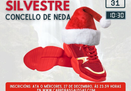 Este mércores finaliza a inscrición para participar na segunda San Silvestre Concello de Neda