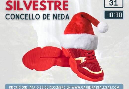 Aberta a inscrición para participar na segunda San Silvestre Concello de Neda