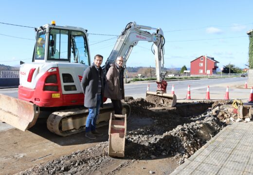 O Concello de Carballo ten en marcha obras de abastecemento de auga por un importe superior a 1,7 millóns de euros