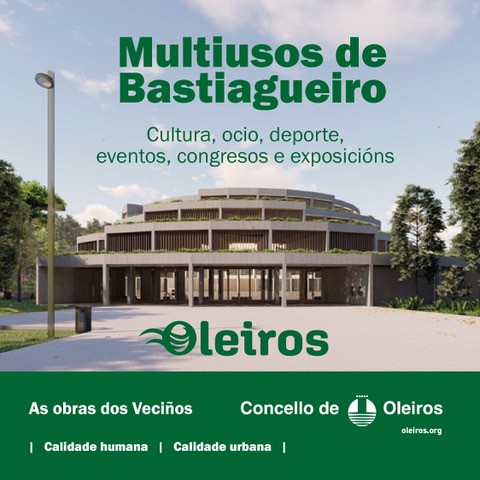 O sábado 27 de xaneiro celebrarase o acto de colocación da primeira pedra do Multiusos de Bastiagueiro