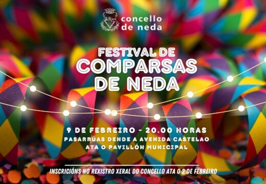 Neda abre ata este venres o prazo para inscribirse no seu festival de comparsas