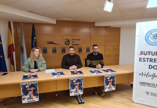 Os pavillóns do colexio da Solaina e Campo da Serra acollerán este sábado os “Campionatos galegos de voleibol”