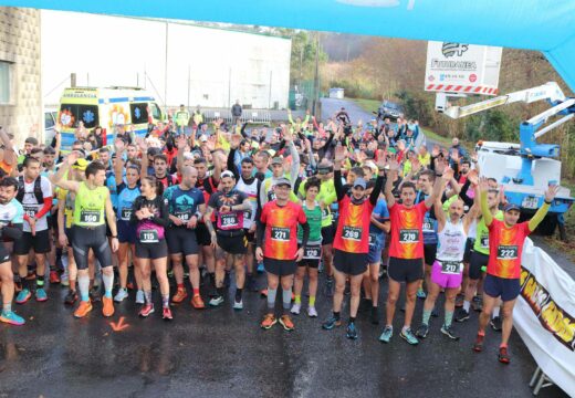 Rubén Martínez Mayo / Apolonia Bermúdez Canosa e Roberto García González / Fina Blanco Pena, gañan o Trail Lousame 2023