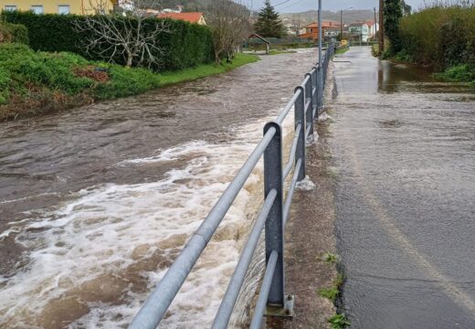 Desbordamento do río Basteiro