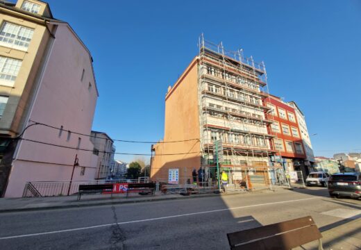 En marcha os preparativos para a demolición do edificio da rúa do Sol e a posterior reforma da ponte sobre o Anllóns