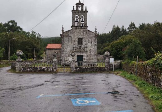 A estrada de Seoane estará pechada ao tráfico dende este luns 26 de febreiro debido ás obras de mellora na contorna da Igrexa de San Xoán