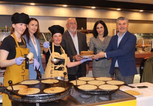 A filloa de Lestedo poderá degustarse de balde na cafetería de El Corte Inglés de Santiago de Compostela ata o 13 de febreiro