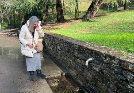 Mila Castro reclama actuacións urxentes nas ramplas e fonte do parque Fermín Bouza Brey en Vite