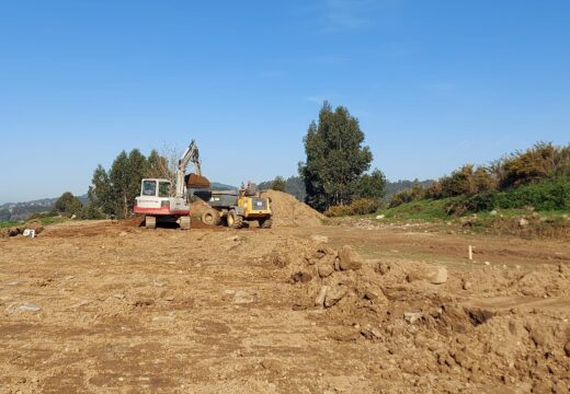 Arrincan as obras do circuíto Pump-Track na área deportiva da Galea