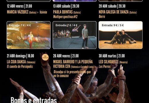 Primavera enDanza celebra 22 anos con seis espectáculos que fan un percorrido pola danza contemporánea estatal