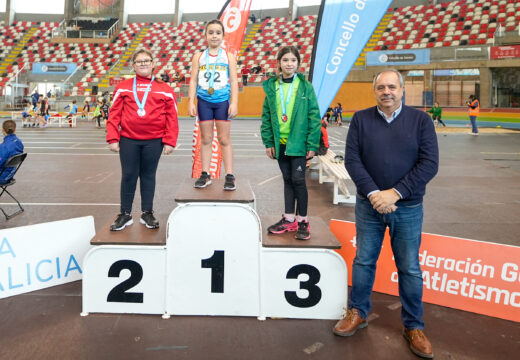 A Coruña celebra o Campionato Galego de Atletismo Sub-10 e Sub-12 con preto de 600 nenos e nenas de toda Galicia