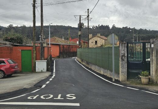 O Concello de Boqueixón remata as obras de mellora dos interiores da aldea de Lamas, nas que investiu 19.000 euros