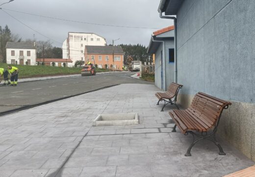 O Concello de Moeche mellora a accesibilidade na contorna do Centro de Saúde