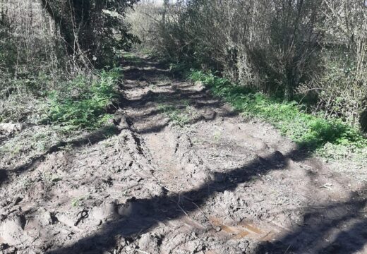 O Concello de Miño denuncia ante a Garda Civil os danos causados na Fraga dúas Muíños do río Xarío