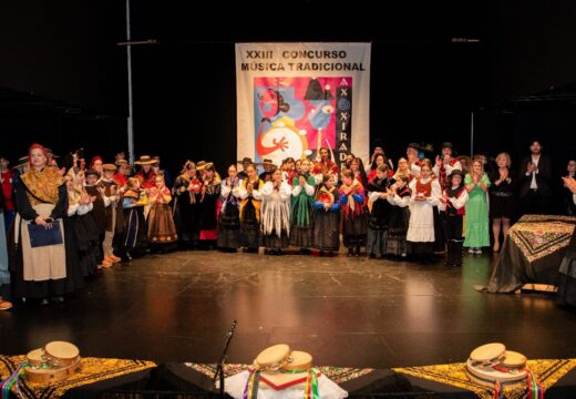 Máis de medio cento de grupos participarán o domingo no XXIV Concurso de Música Tradicional de Xiradela