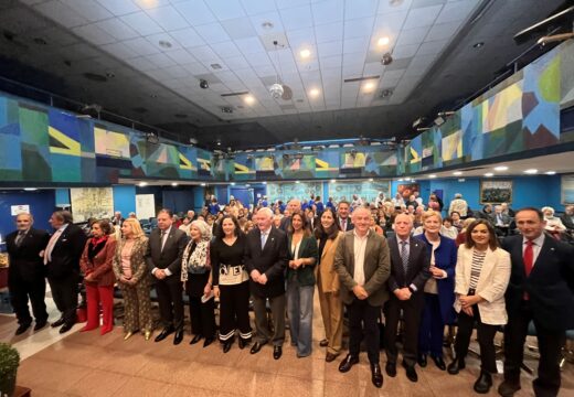 Belén do Campo destaca que o irmandamento entre as asociacións do Centro Asturiano e o Día de Galicia en Asturias acrecentarán os vínculos entre ambas entidades