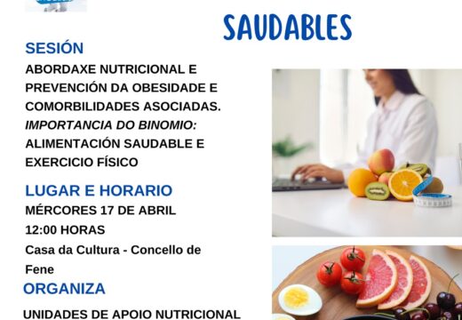 Nova charla da Escola de Hábitos Saudables sobre a prevención do sobrepeso e a obesidade