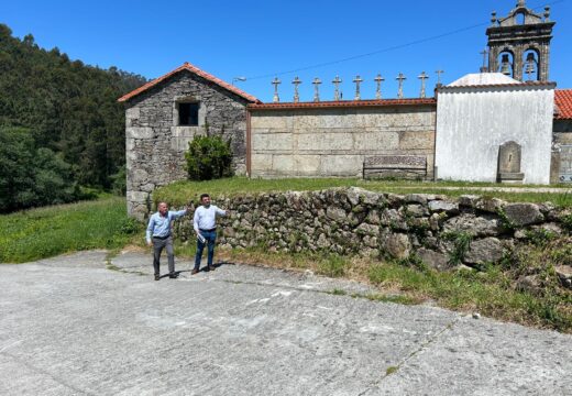 O Concello iniciará este luns as obras de mellora do acceso e explanada da Igrexa de San Esteban, en Soesto