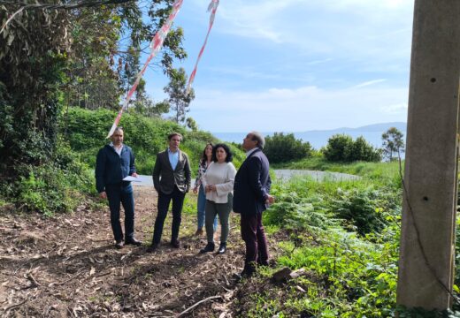 Cariño solicita a Portos de Ferrol os terreos onde se atopa a rede eléctrica para poder levar a luz a San Xiao