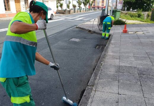 Neda licita o servizo municipal de limpeza viaria cun investimento máximo de 50.000 euros anuais