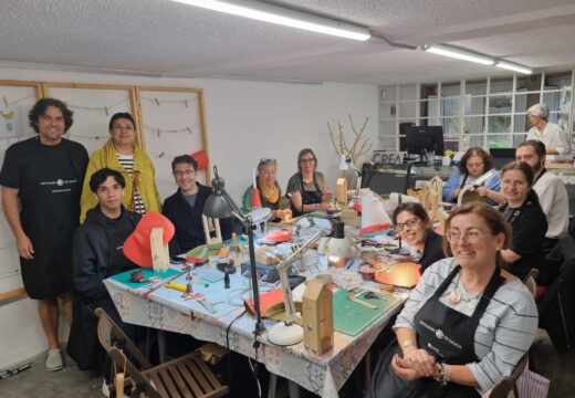 A Xunta apoia en Santiago de Compostela a transmisión da marroquinería dentro dos oficios e das técnicas artesanais tradicionais de Galicia