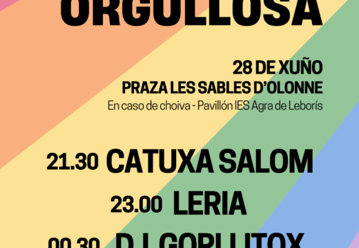 O concello celebrará o primeiro Festival LGTBIQ+ baixo o título “A Laracha Orgullosa”