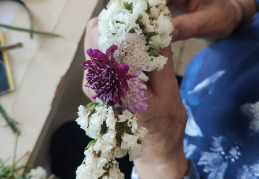 A Pobra segue potenciando a creatividade e o rural cos cursos de arte floral