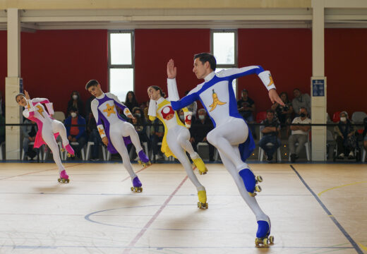 Carral celebra o seu XXII Exhibición de Patinaxe Artística