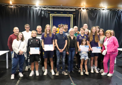 Acto da recepción das becas do deporte