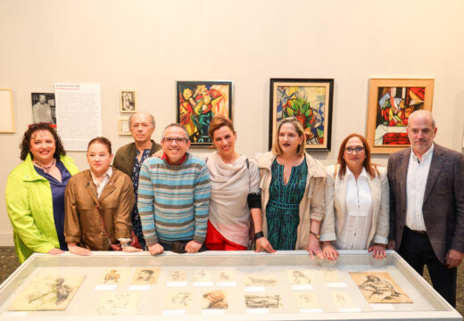 Unha exposición repasa desde hoxe en María Pita a obra do pintor Cheché Martín