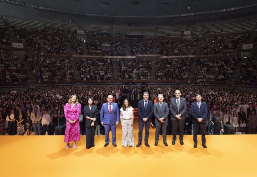 Inés Rey, nos premios MEGABAU: “Seredes a referencia das vindeiras xeracións”