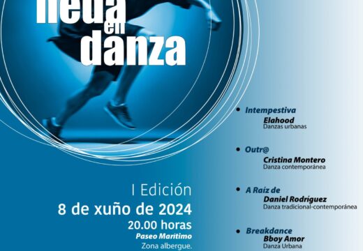 A danza máis actual toma este sábado o paseo de Xuvia coa estrea do festival “Neda en danza”