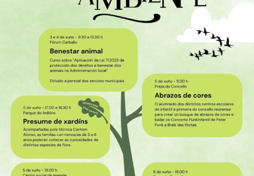 As árbores serán as grandes protagonistas dos actos do Día Mundial do Medio Ambiente en Carballo