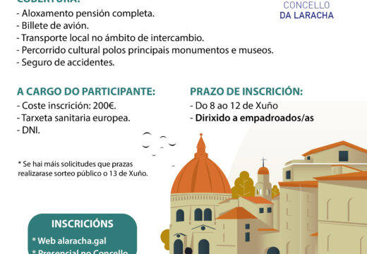 O concello oferta oito prazas para participar nun novo programa de Intercambio Xuvenil en Venecia